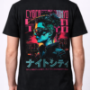 Tokyo Cyberpunk Portrait Graphic Tee 2