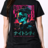 Tokyo Cyberpunk Portrait Graphic Tee 3